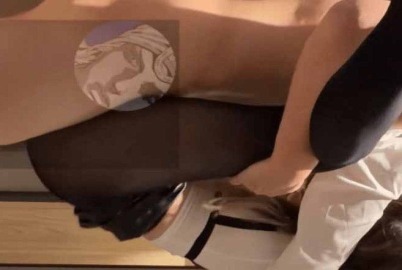 杏吧傳媒 油亮黑絲小皮裙白襯衫抱起操高潮