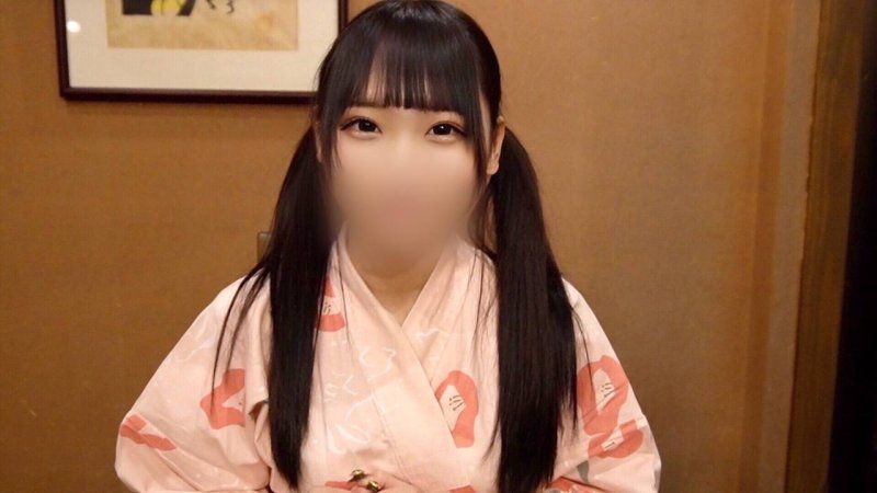 【無碼】【露臉】【中出】和我的偶像穗花醬去溫泉旅行過夜SEX♡ 凌亂的浴衣姿態讓雞巴大暴走，認真的中出。